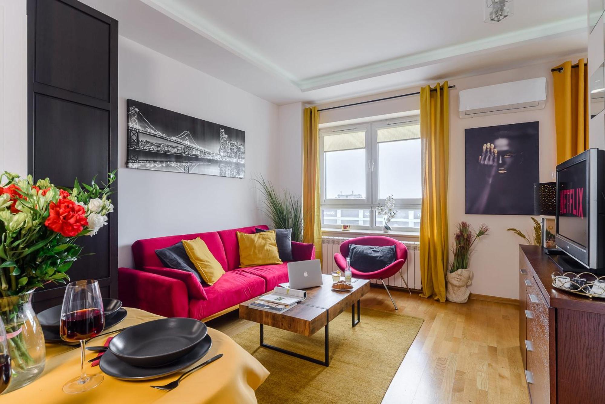 Lumina Apart With Balcony Platinum Tower Warsaw Exterior photo